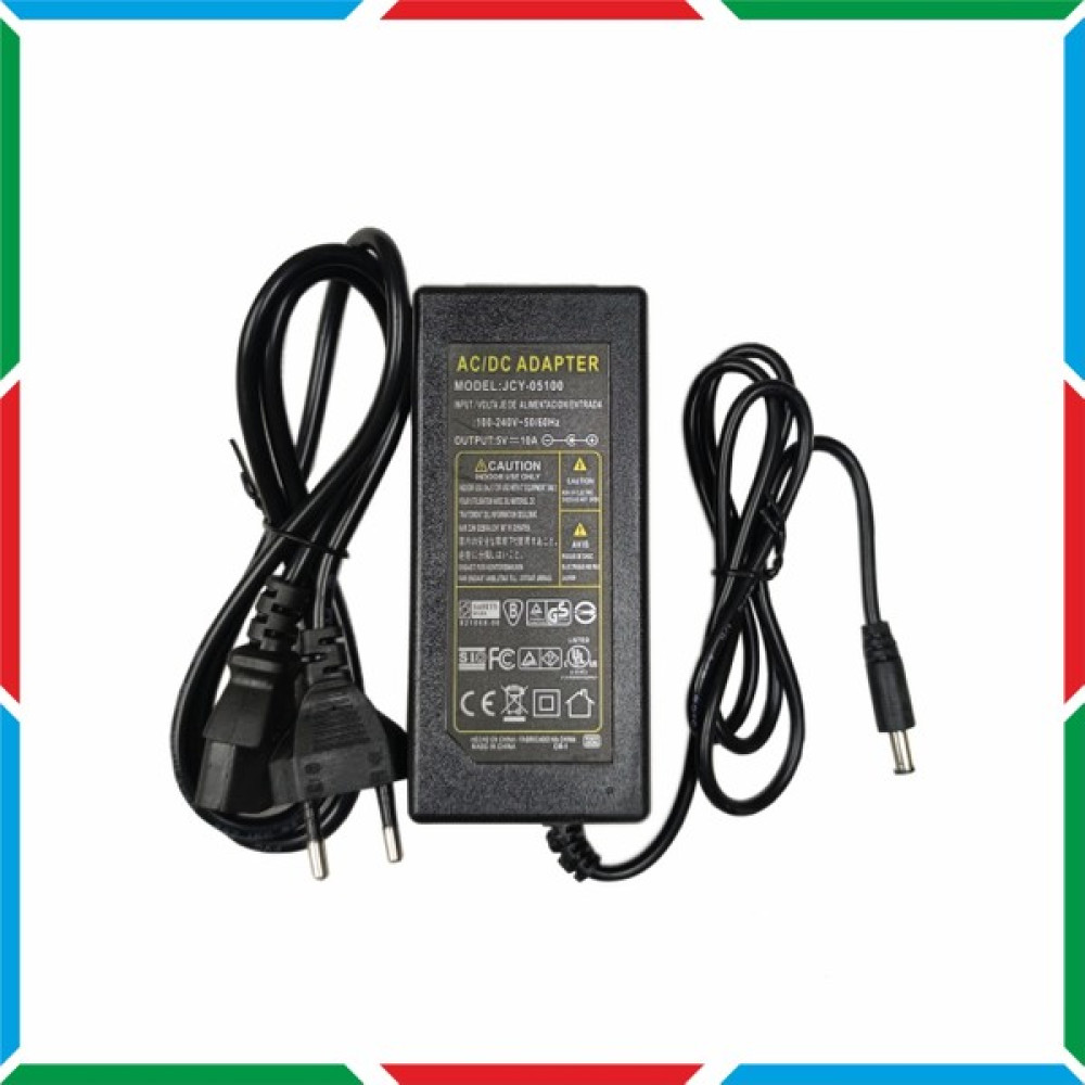 LED Magic Light 5 Volt 10 Amper Plastik Kasa Adaptör - Trafo - Yok - Siyah Elektrikli El Aletleri Fiyatı