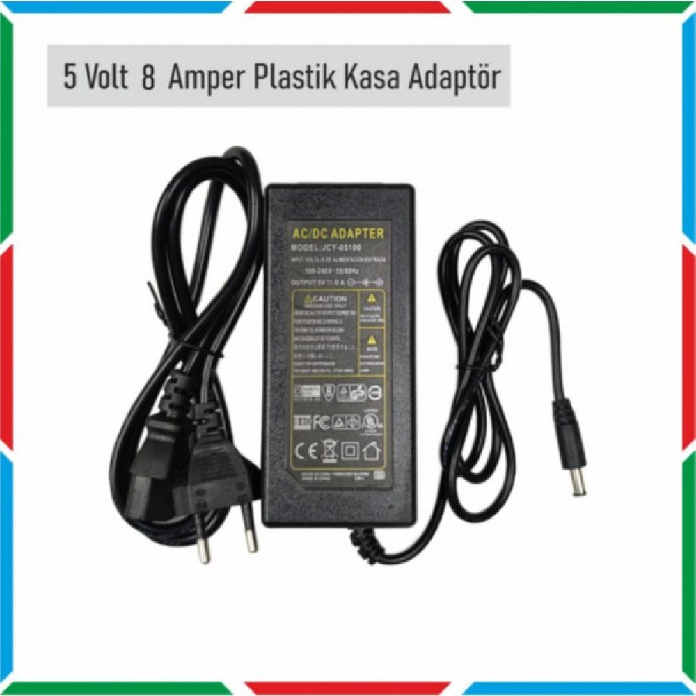 Led Magic Light 5 Volt 8 Amper Plastik Kasa Adaptör Oto Boyaları Fiyatı