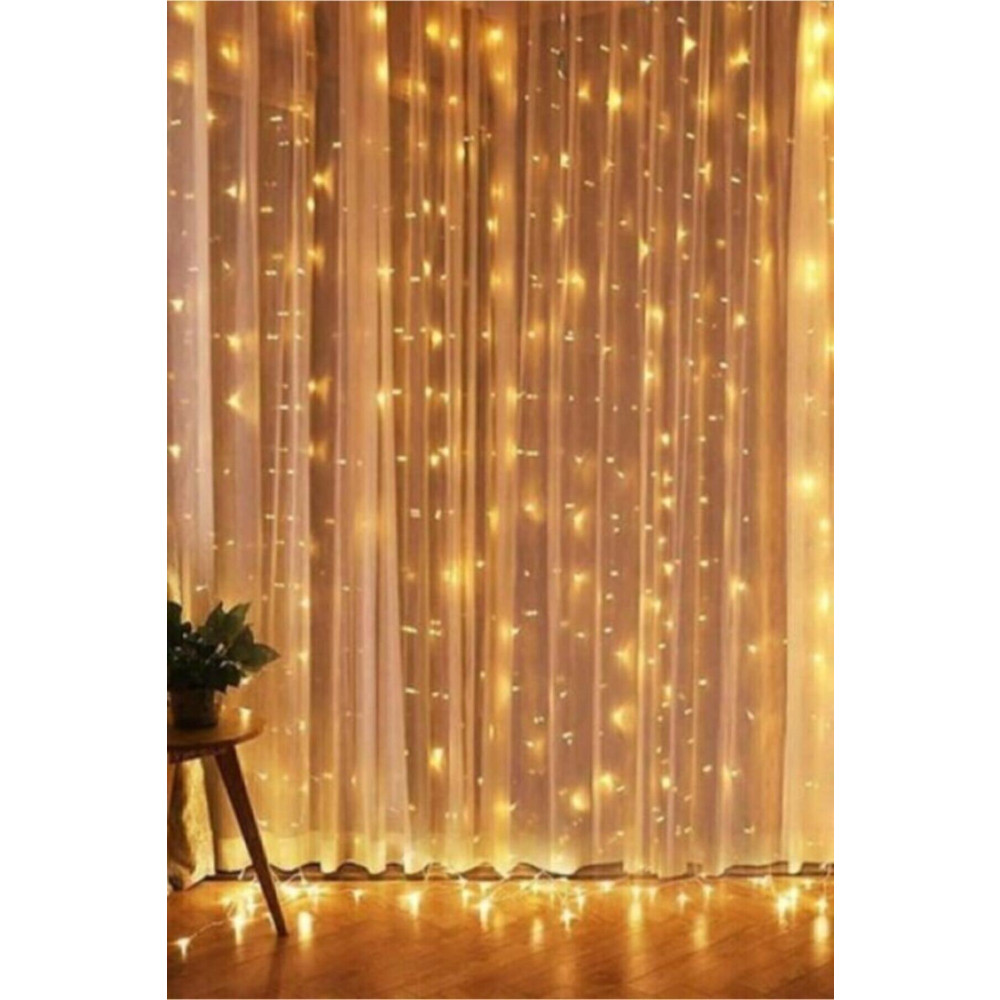 LED MARKET Perde Led Peri Led 3m X 3m ( 300cm X 300 Cm ) Yaş Günü & Parti Fiyatı