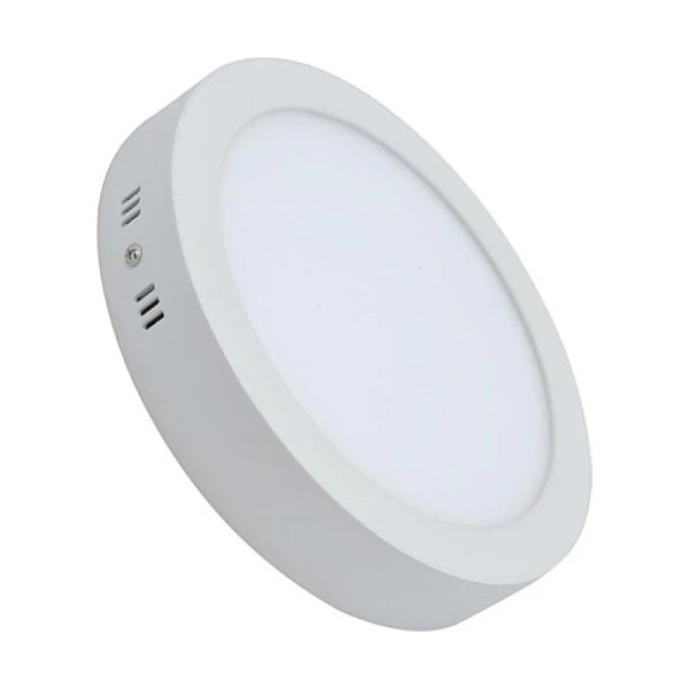 LED Panel Armatür Sıva Üstü Yuvarlak 18 Watt Beyaz - 6500K - Beyaz Işık Armatür Fiyatı