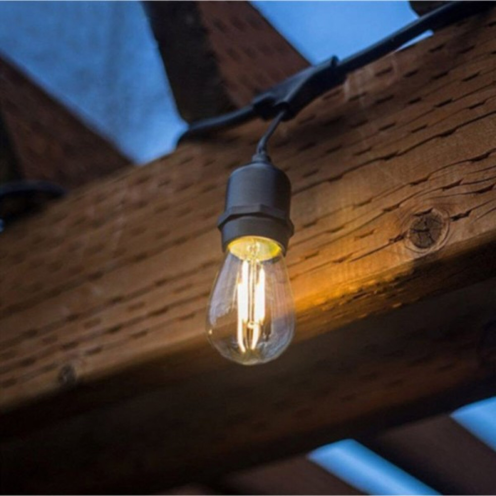 Led Pasajı 10 Metre Eklenebilir Kablolu Dış Mekan 10'lu Duy Takımı / Düğün / Organizasyon / Bahçe Bahçe Dekorasyon & Düzenleme Fiyatı