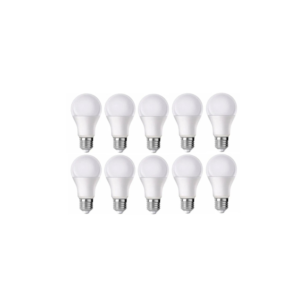LED PAZARI 10 Adet 10w Led Ampül Süper Işık Beyaz Led Garantili Klasik Ampul Fiyatı