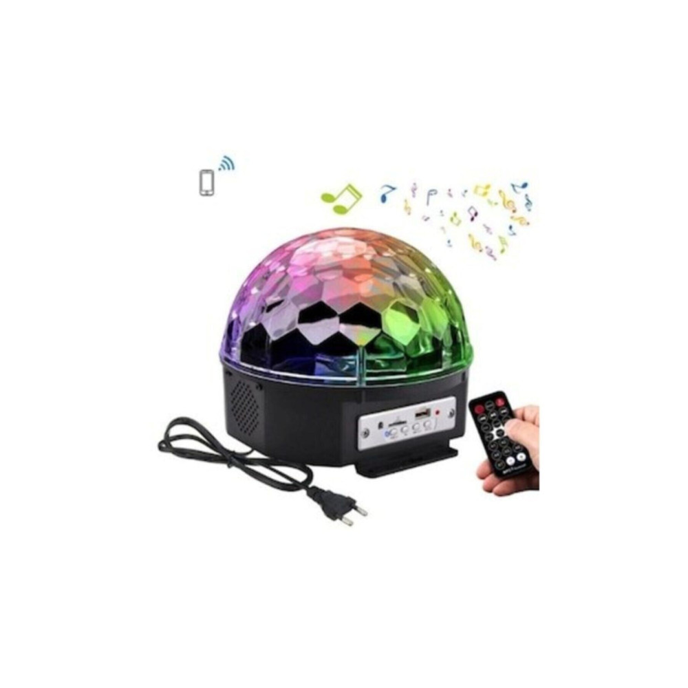 LED PAZARI Küre Disko Topu Müzik Çalarlı Bluetoothlu Sese Duyarlı Parti Işıklı Disko Top Yaş Günü & Parti Fiyatı