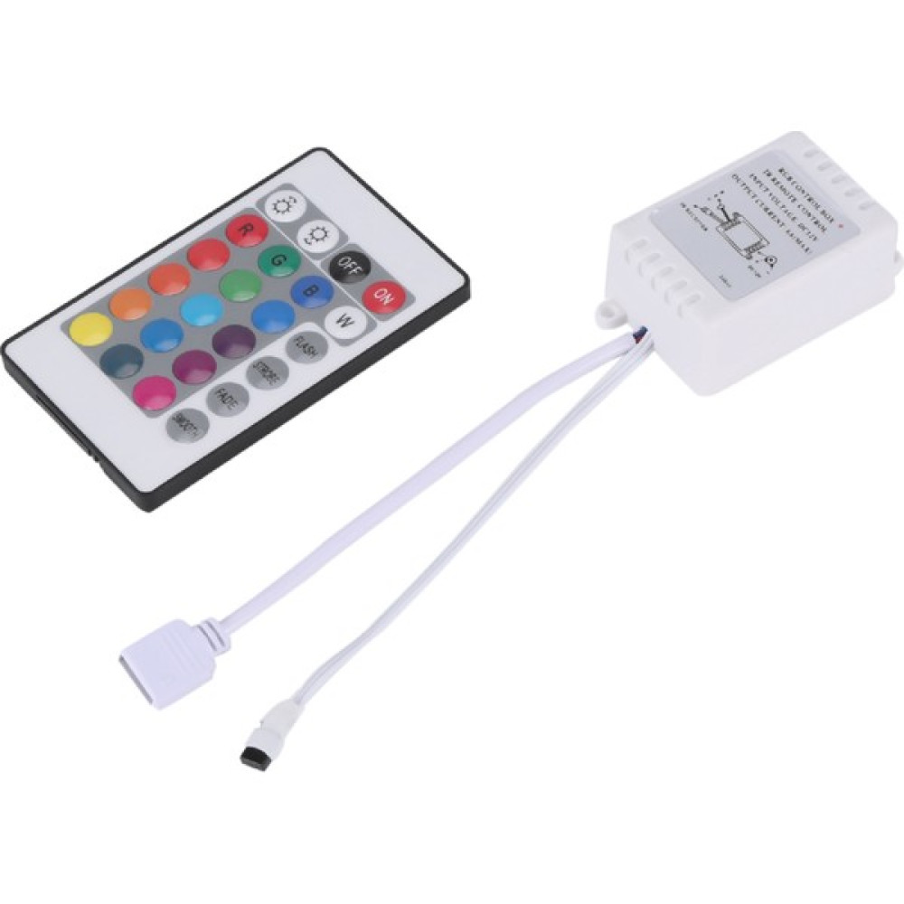 LED Rgb Kontrol Cihazı Kontrolü Ir Fb 24 Tuş Beyaz 12V (Yurt Dışından) Oto Boyaları Fiyatı