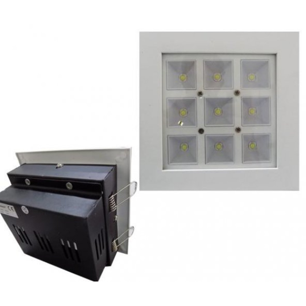 Led Spot Sıva Altı Kare Beyaz 9W Vl-0909 Armatür Fiyatı