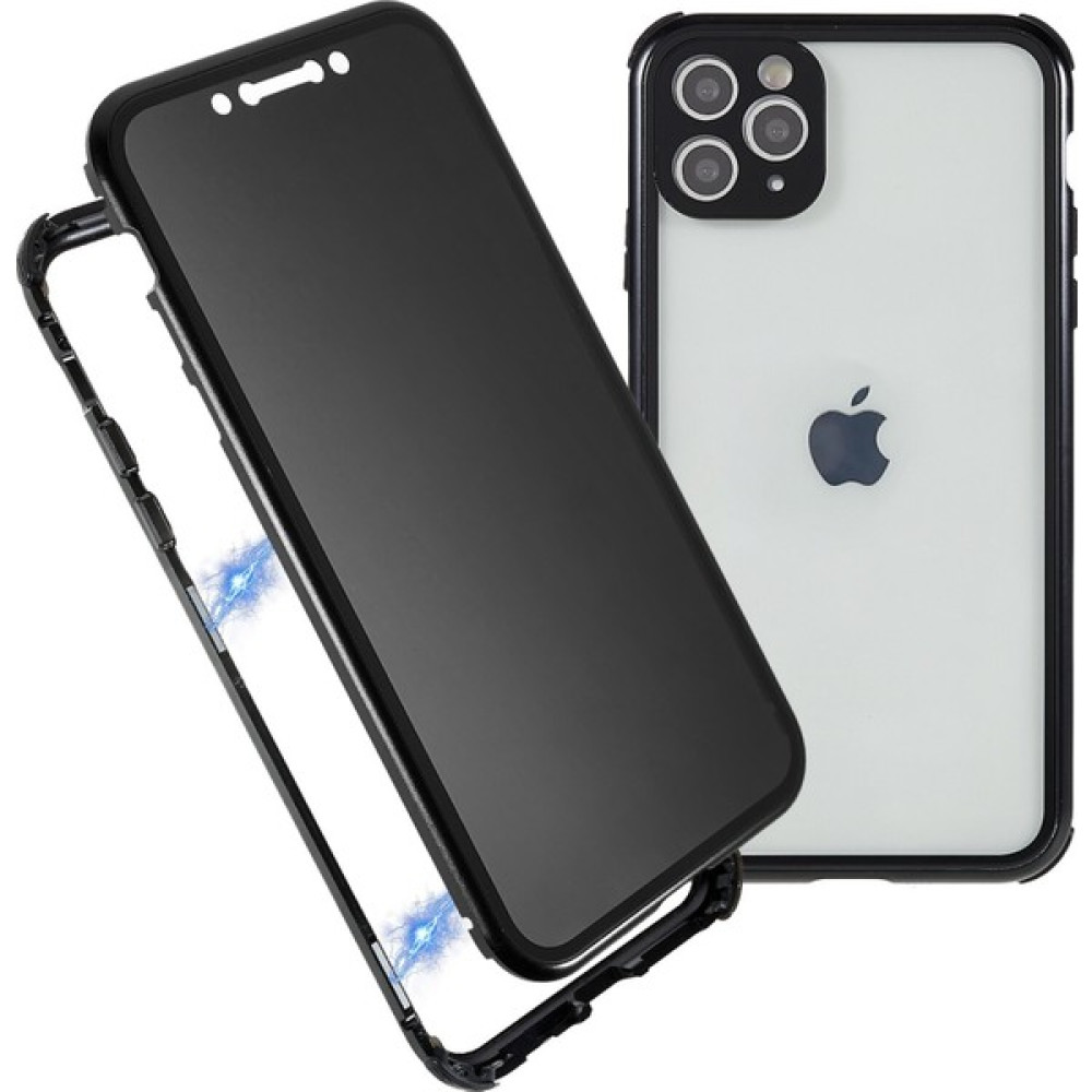 Leda Digital Home Iphone 11 Pro Max Metal Çerçevesi+Çift Side Temperli Cam+Kapak Kiliti Kurulumu Anti-Peep Kılıfı (Yurt Dışından) Cep Telefonu Kılıfı Fiyatı