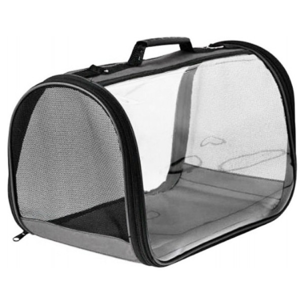 Leda Pet Flybag Kedi Köpek Kuş Seyahat Taşıma Çantası Şeffaf Omuz Askılıklı Evcil Hayan Çantası Gri Evcil Hayvan Ürünleri Fiyatı