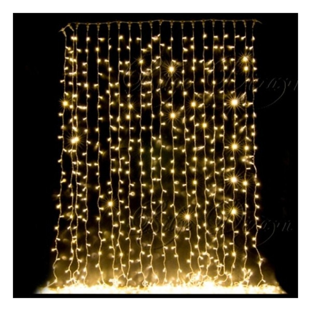 Leda Toptan Perde LED Sarı Işık 3 x 3 Led Aydınlatmalar Fiyatı