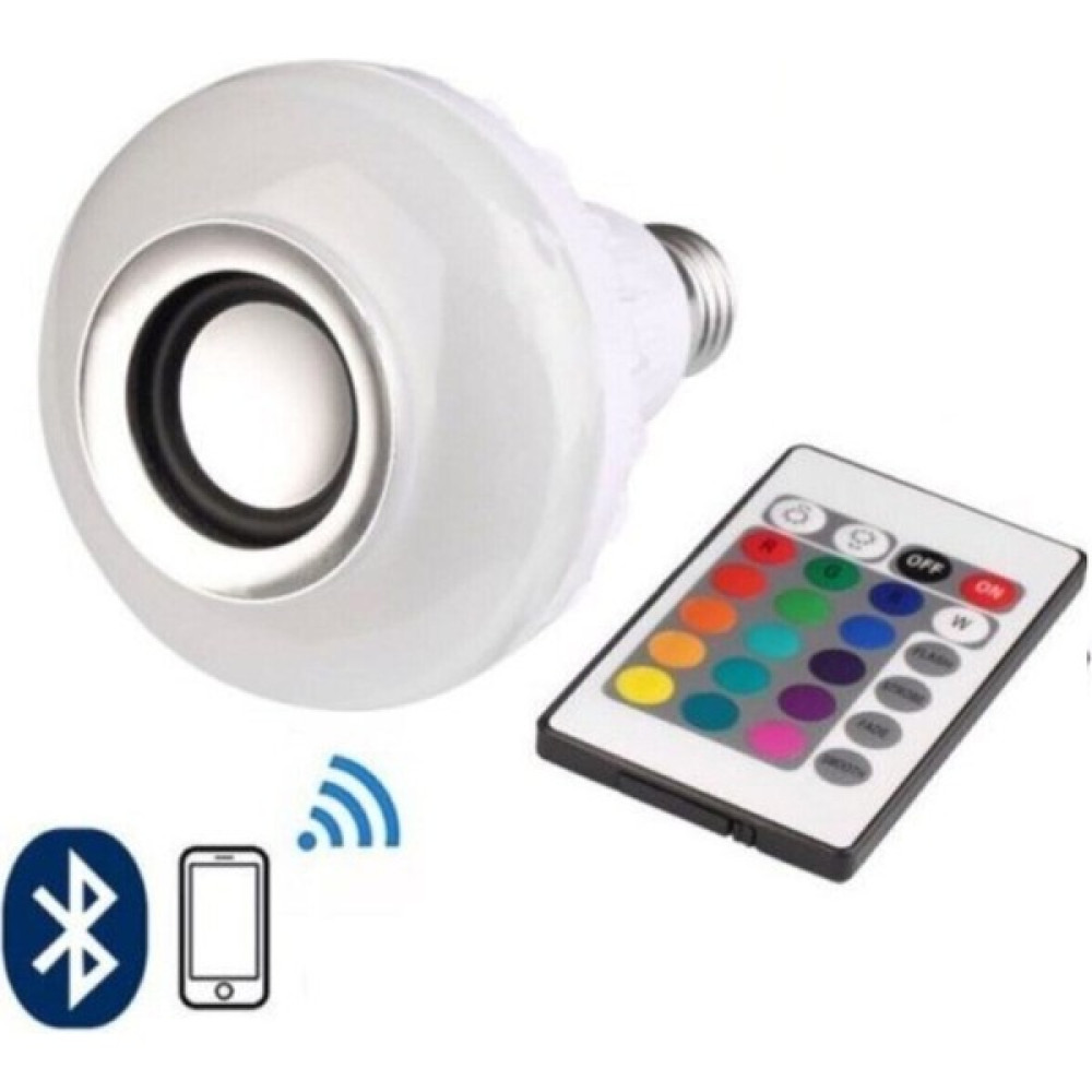 Leddolu - Music Bulb Bluetooth Hoparlör Akıllı LED Ampul Lamba 479 Led Aydınlatmalar Fiyatı