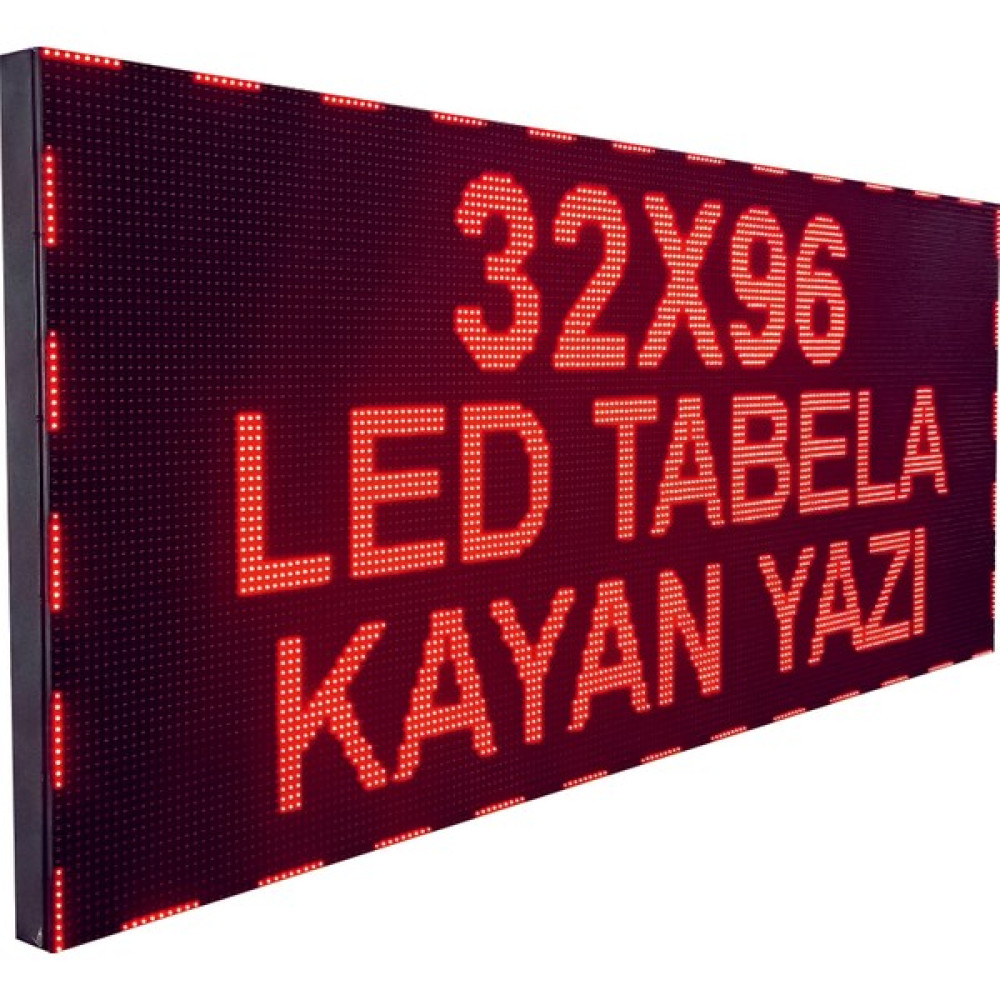 Ledeksis 32X96 CM Led tabela Kayan yazı Elektrik ve Aydınlatma Fiyatı