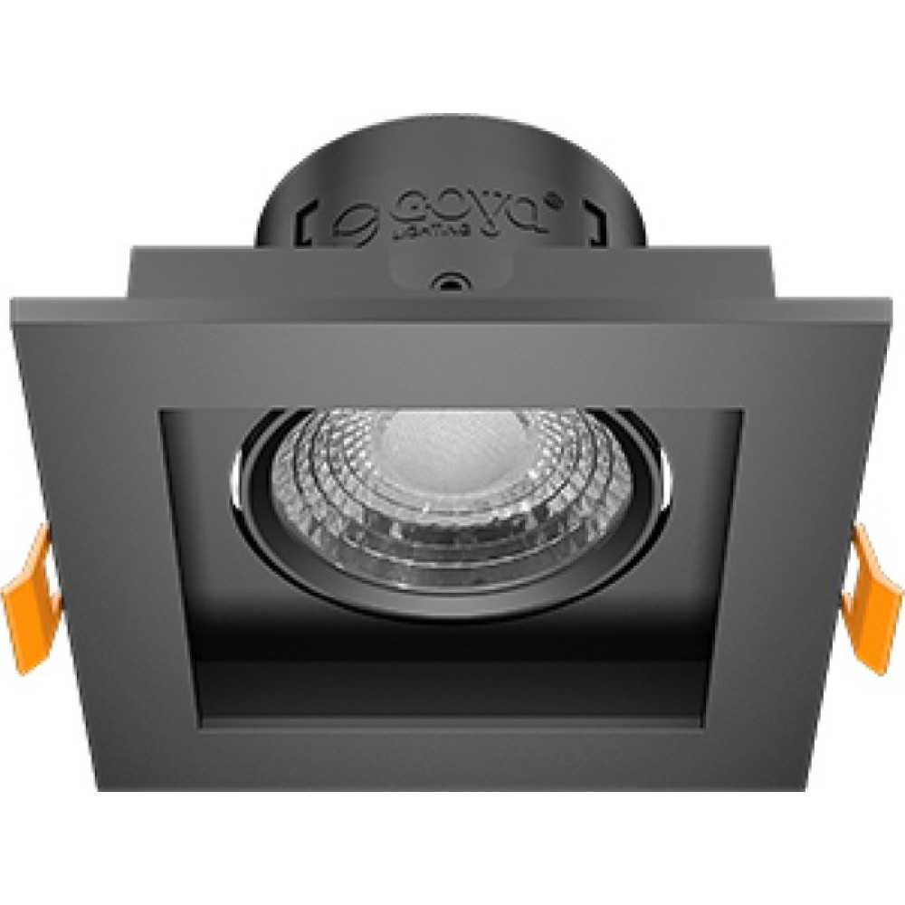 Ledhouse 8 W Kare Smd LED Sıva Altı Spot Lamba Tavan Armatür ( Siyah Kasa - 6500K Beyaz Işık ) Spot Fiyatı