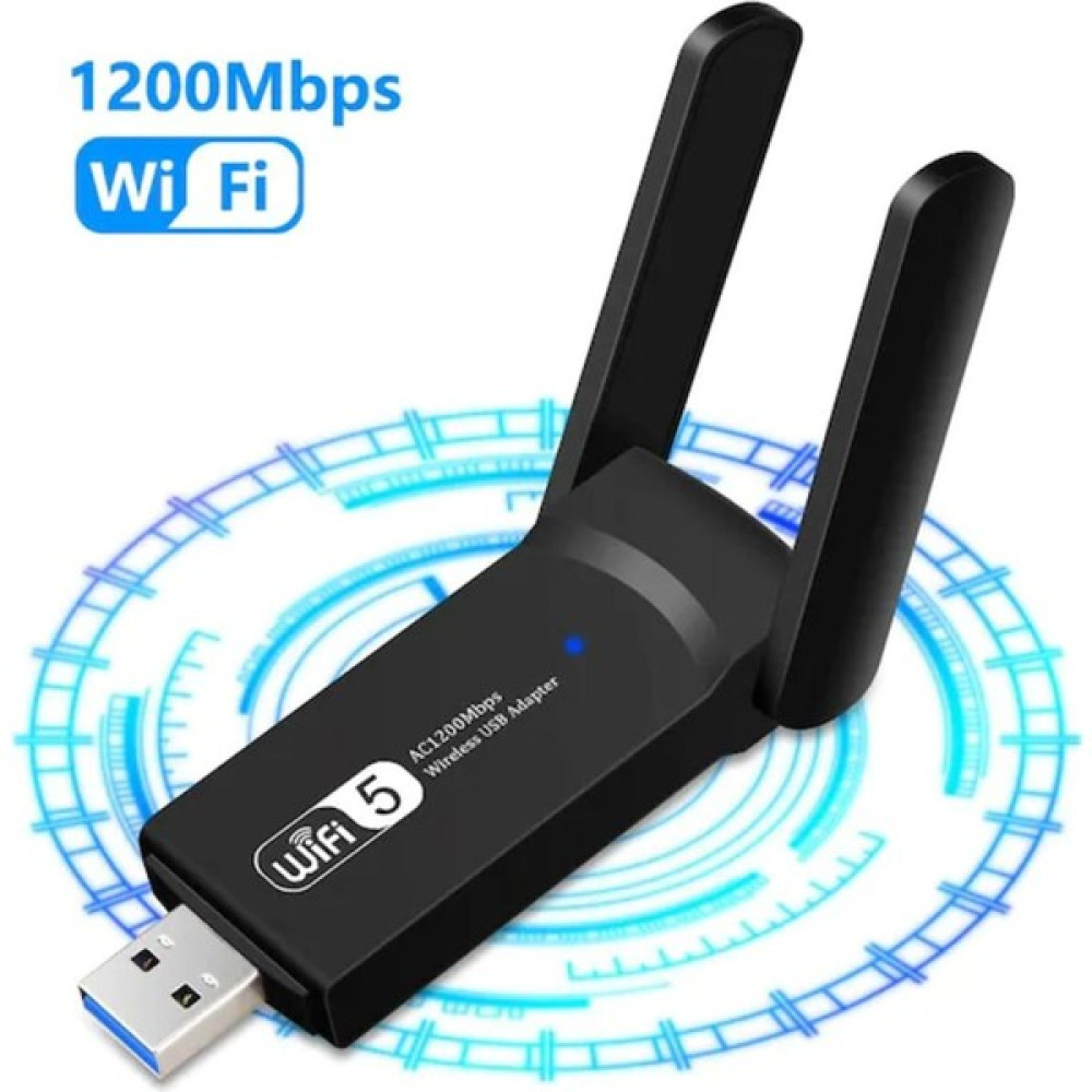 L'edoren AC1200 Mbps Dual Band USB 3.0 Adaptör Kablosuz Wi-Fi Alıcı Wireless Adaptör Fiyatı