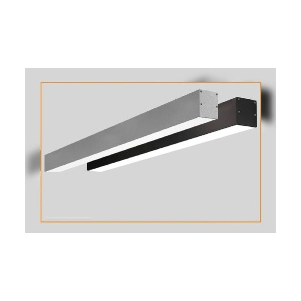 Ledrica 100 Cm Lineer Armatür Aydınlatma Siyah Kasa - 3000K - Günışığı Armatür Fiyatı