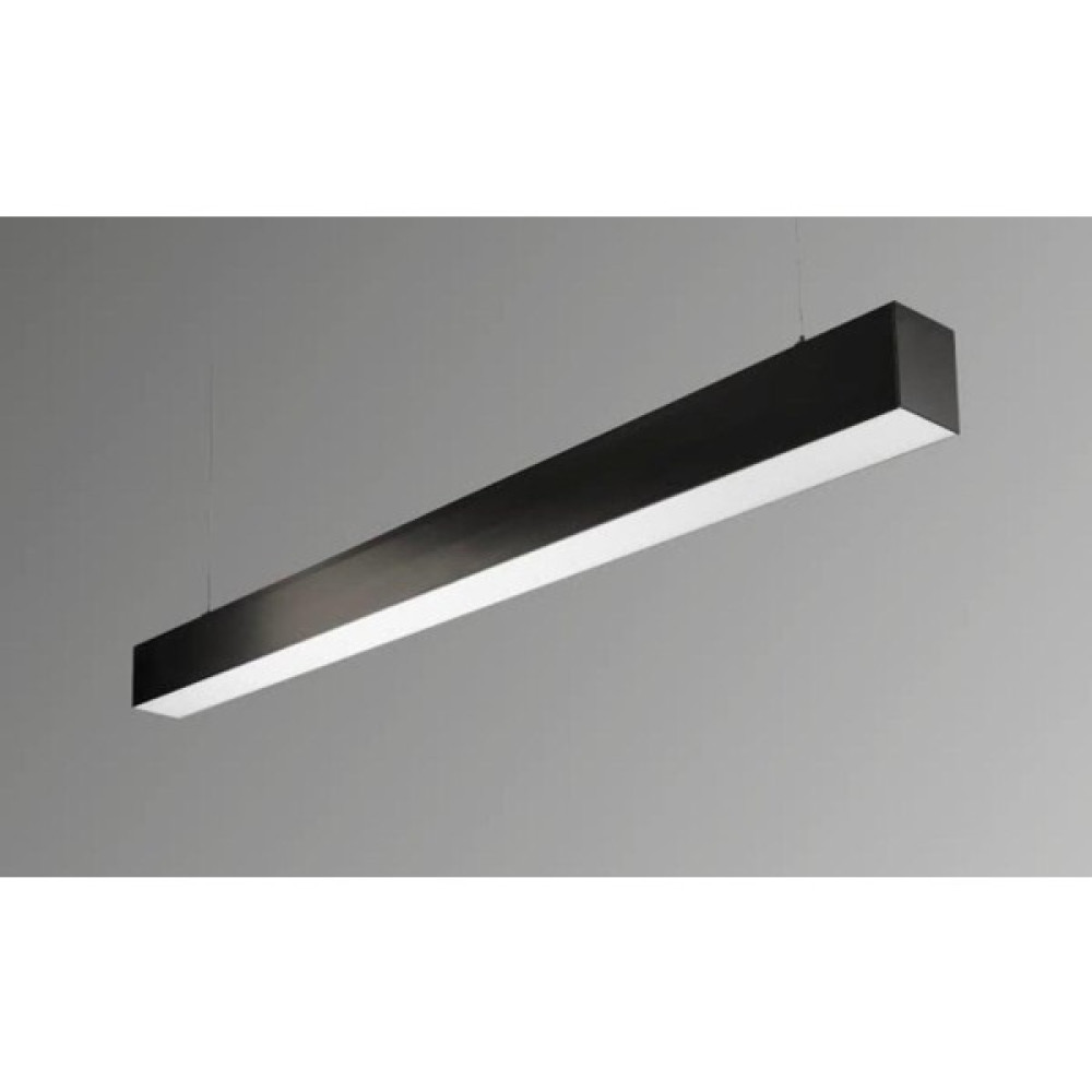 Ledrica 100 Cm Lineer Armatür Aydınlatma Siyah Kasa - 4000K - Ilık Beyaz Armatür Fiyatı