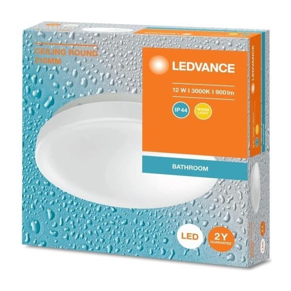 Ledvance 12W LED Plafonyer 3000K Sarı Işık Tavan Armatür Banyo Lambası Armatür Fiyatı