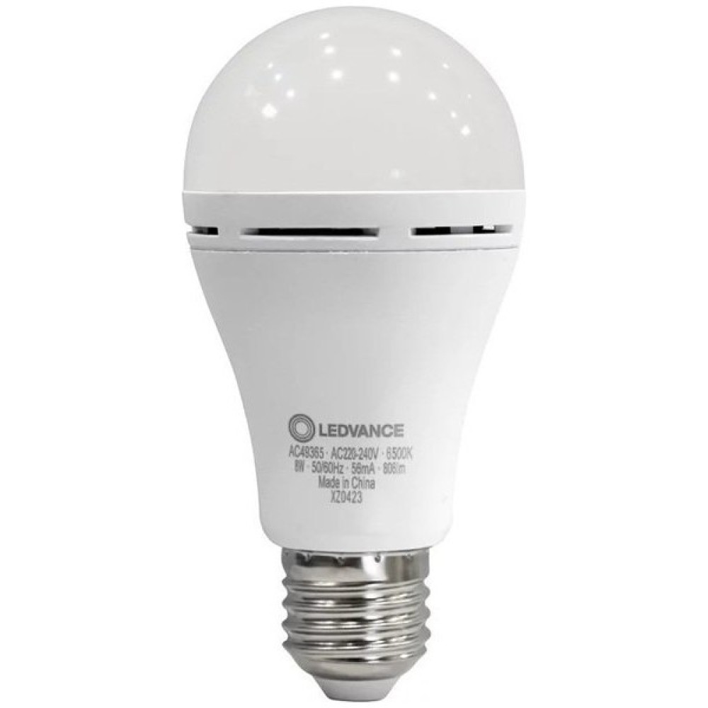 Ledvance CLA60 Rech 8W/827 230V E27 Sarı Işık Şarjlı Ampul Led Aydınlatmalar Fiyatı