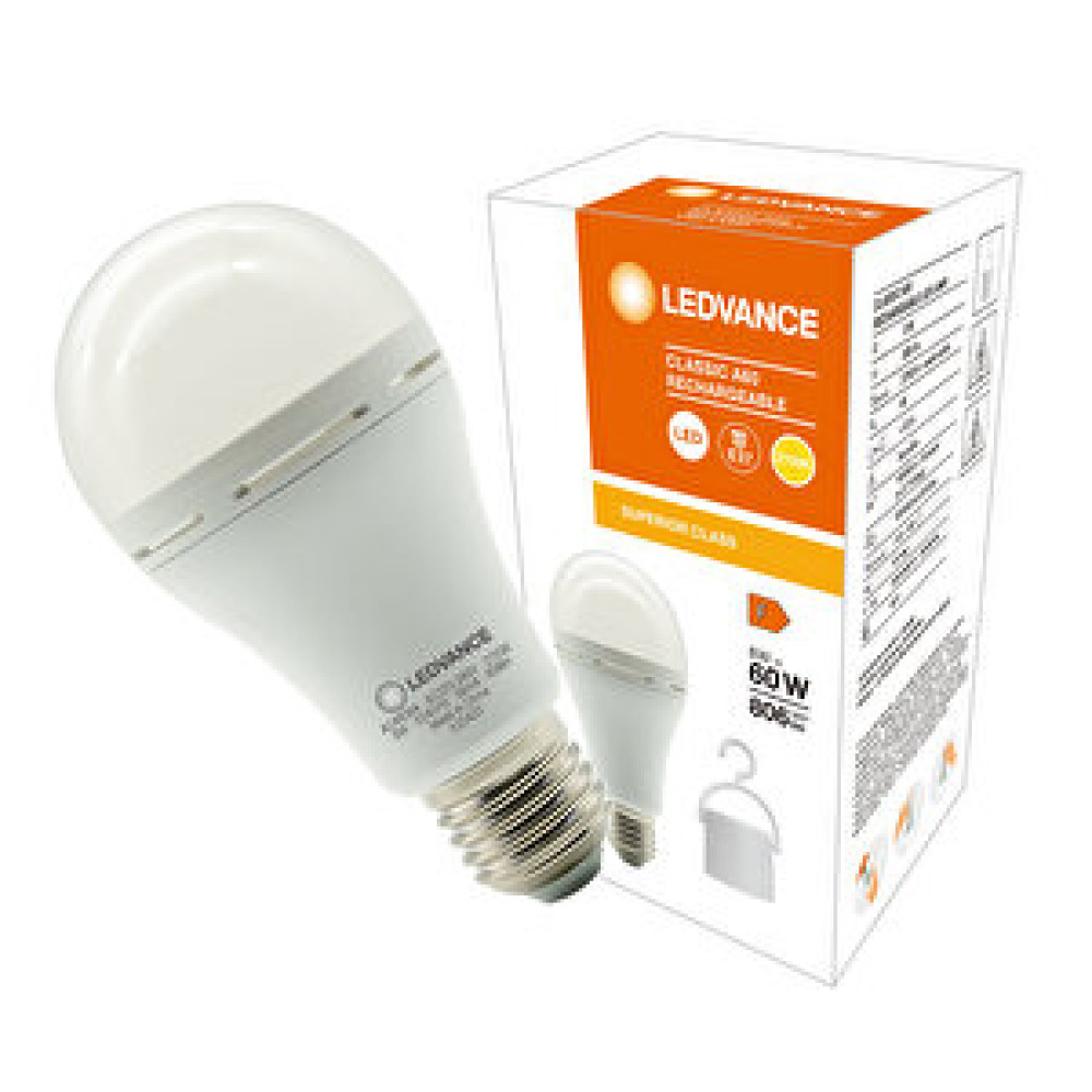 Ledvance Osram Şarjli Ampul E27 8w/865lm 6500k Led Aydınlatmalar Fiyatı