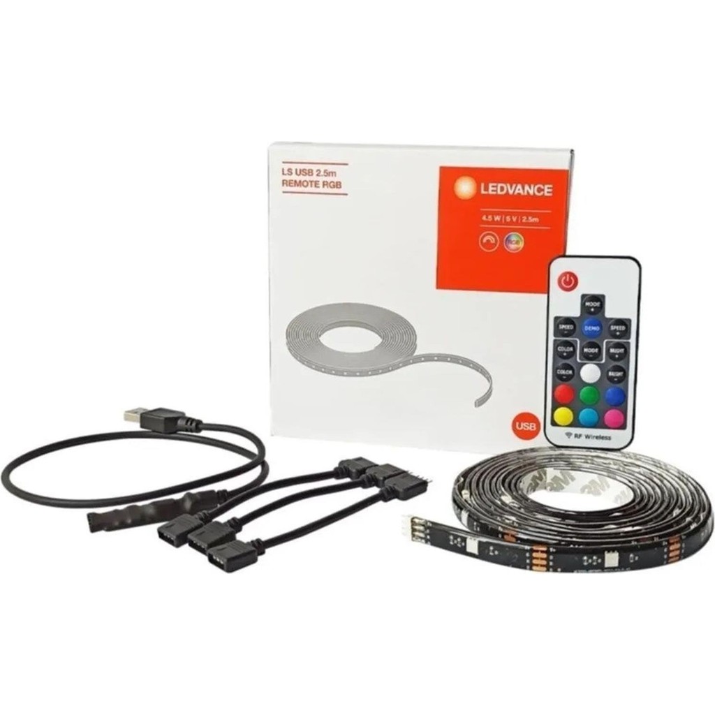 Ledvance Rgb 2,5 Metre Flex Tv Arkası USB Şerit LED (S11.2701.0027) Led Aydınlatmalar Fiyatı