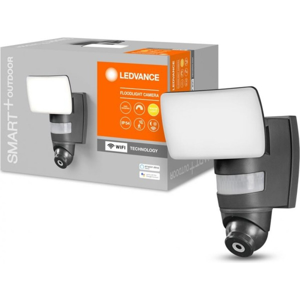 Ledvance Smart 24W Wifi Dış Mekan Akıllı Sensörlü Kameralı Sarı Işık 1800lm Projektör Led Aydınlatmalar Fiyatı