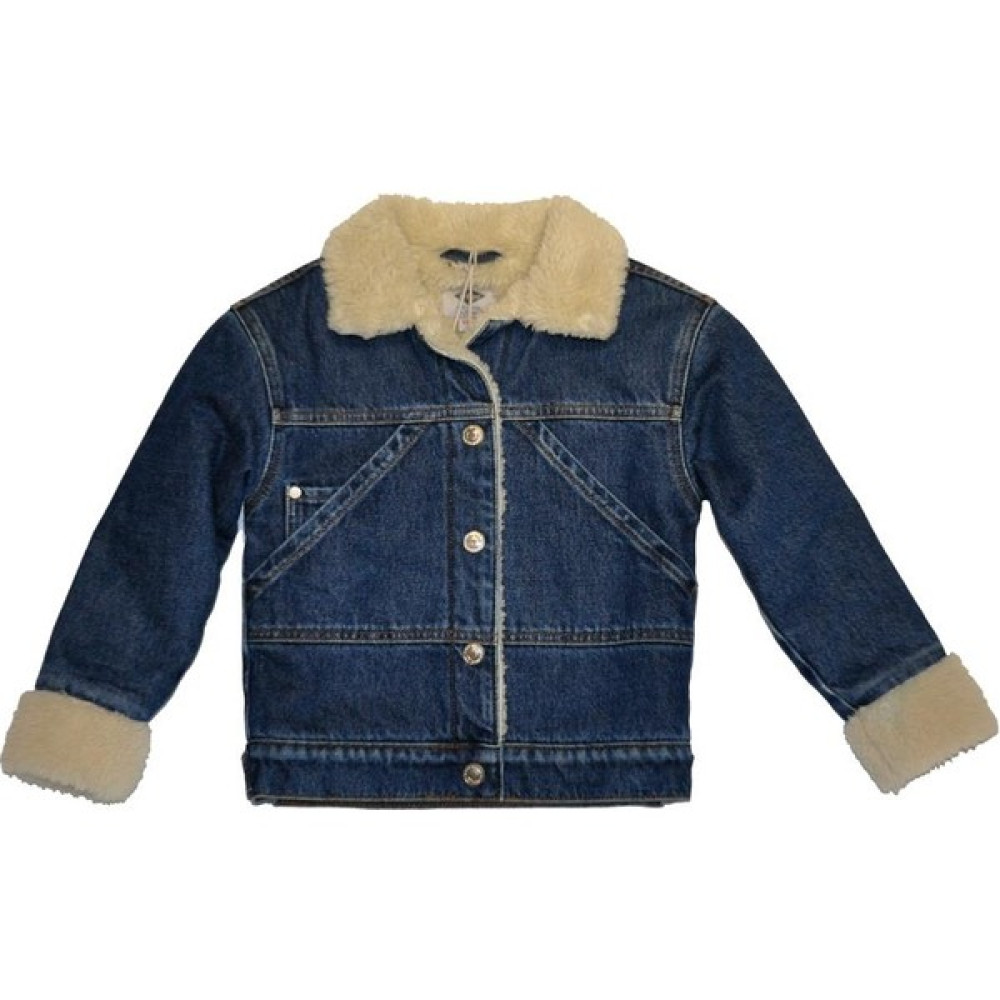 Lee Cooper Freda 2 Kız Çocuk Jean Ceket Mıd Blue Kız Çocuk Mont Fiyatı