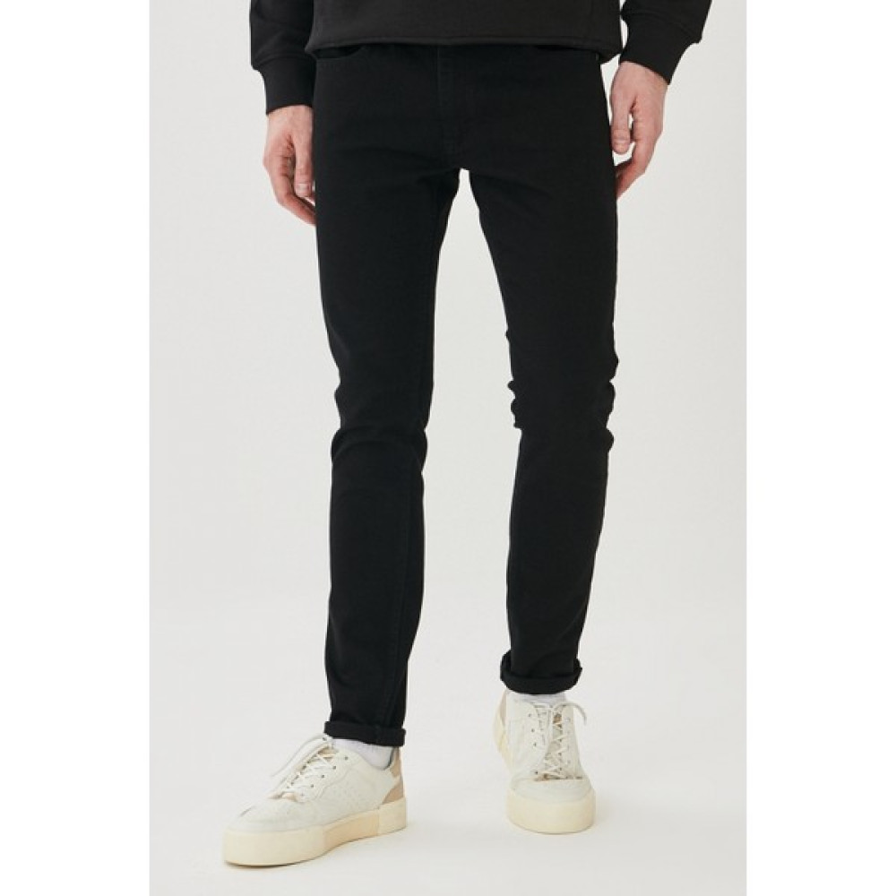 Lee Erkek Luke Siyah Slim Düşük Bel Dar Paça Esnek Jean Pantolon Erkek Jeans / Kot Pantolon Fiyatı