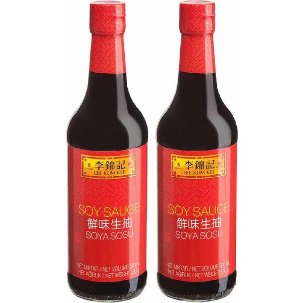 Lee Kum Kee Soya Sosu 500 ml 2 Adet - 1 lt Sos Fiyatı
