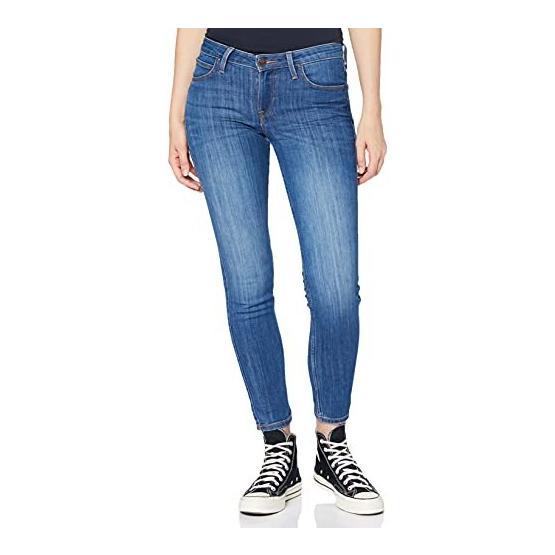 Lee Scarlett Skinny kadın kot pantolon Blau (High Blue Yon) 31W / 31L