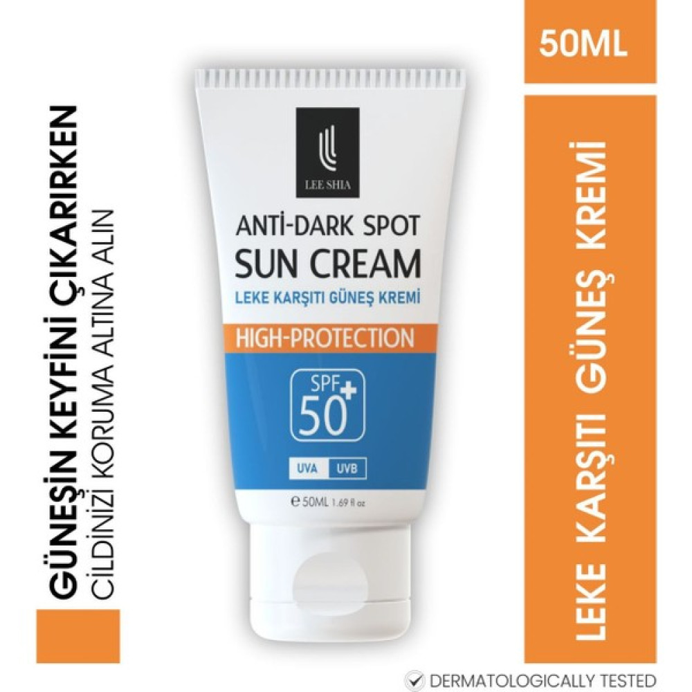 Lee Shia Leke Karşıtı Spf 50+ Yüksek Korumalı Güneş Kremi 50 ml Güneş Kremleri ve Losyonları Fiyatı