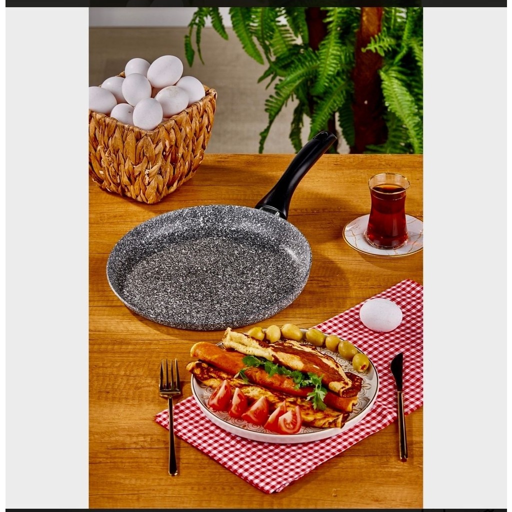 Lees home Leeshome Granit 28 cm Krep Tavası Tavalar Fiyatı