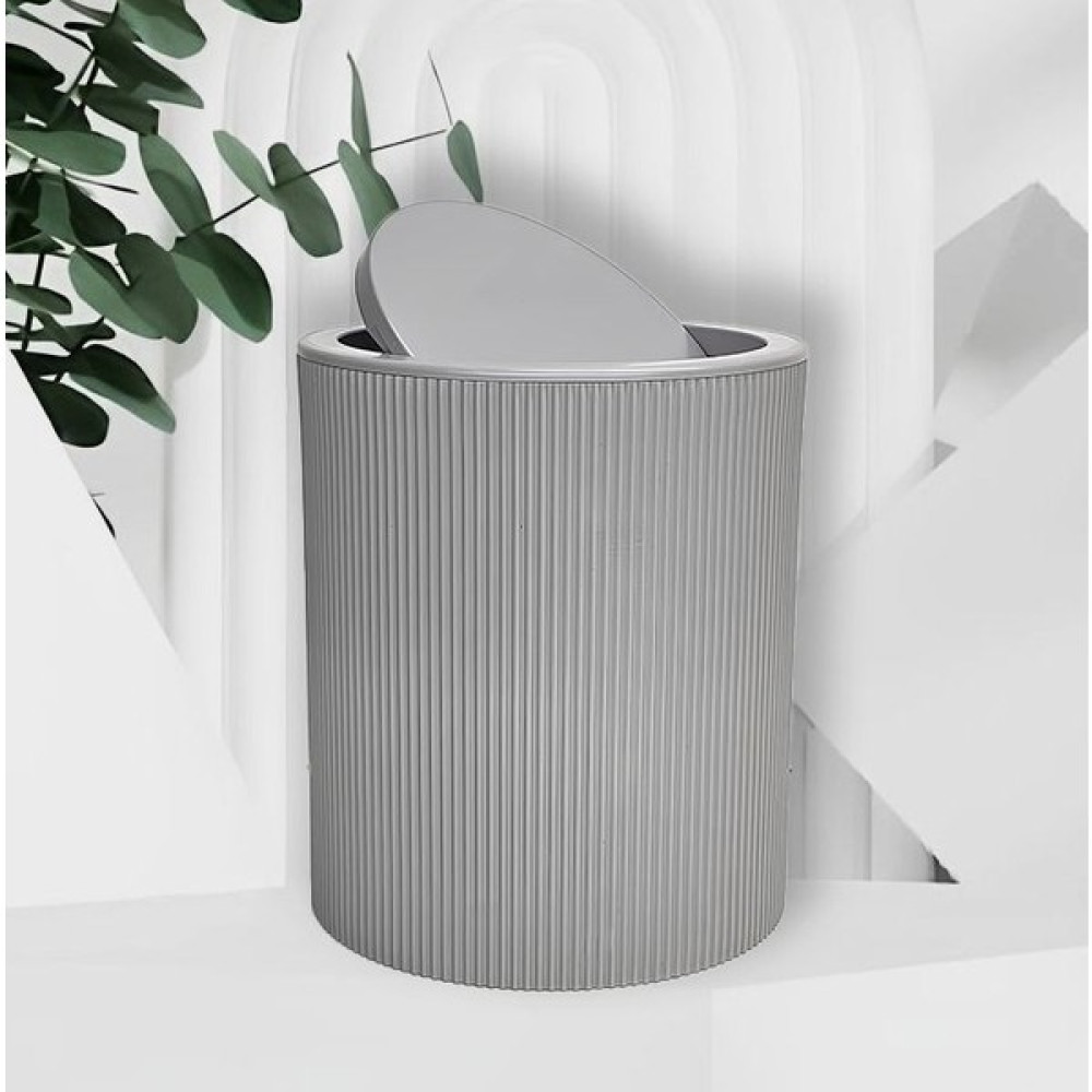 Lees home Leeshome Gri Yuvarlak Çöp Kovası Çöp Kovaları Fiyatı