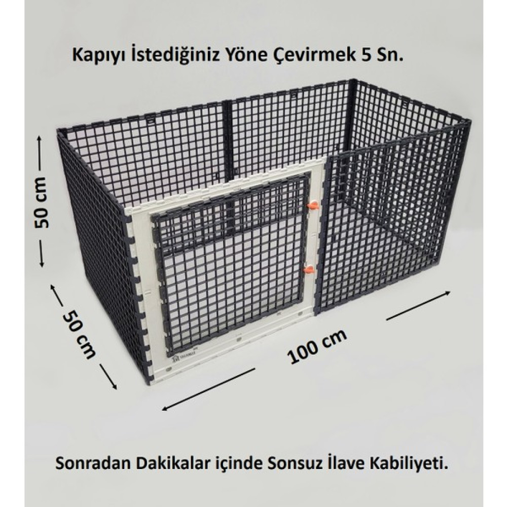 LEGANEST 100CM x 50CM x 50CM Ultra Sağlam Kedi Köpek Tavşan Çiti Evcil Hayvan Ürünleri Fiyatı