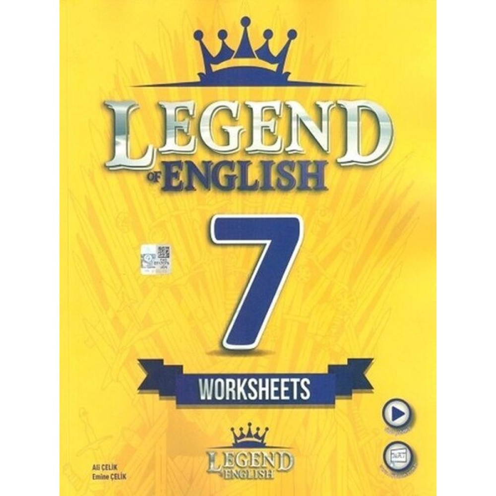 Legend English 7. Sınıf Worksheet 2023 Kaynak Kitapları Fiyatı