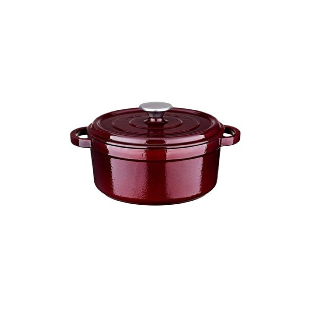 Leggno 20 CM Majolik Bordo Derin Döküm Tencere Flm4881Dt20Mr Tencereler Fiyatı