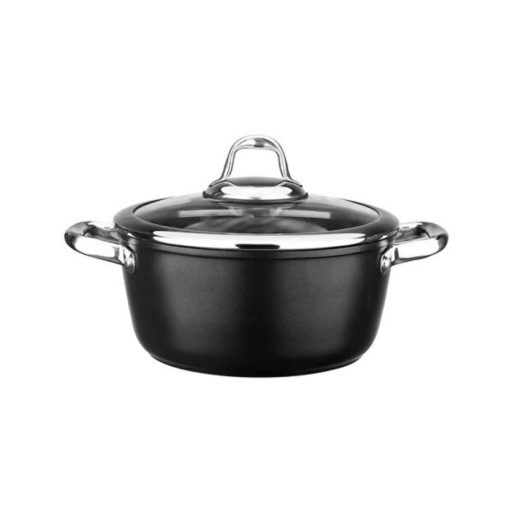 Leggno Master 20 CM Siyah Titanium Tencere Mst2828Dt20Bk Tencereler Fiyatı