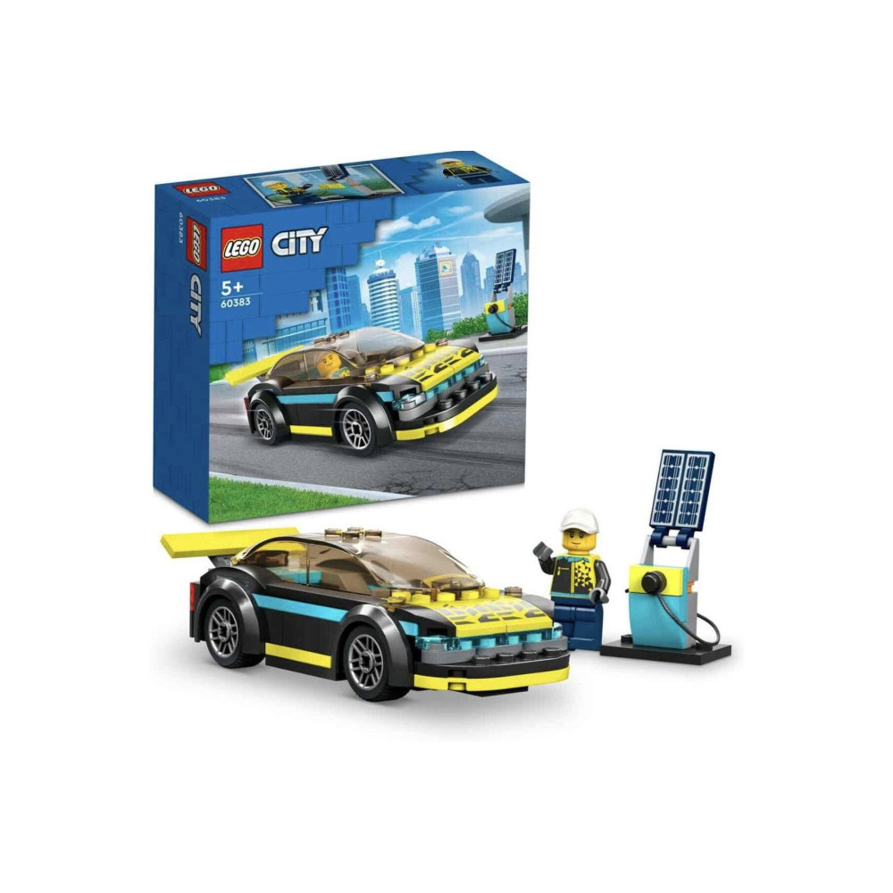 LEGO ® City Elektrikli Spor Araba 60383 - 5 Yaş ve Üzeri Çocuklar için Oyuncak Yapım Seti (95 Parça) Legolar ( Yapım Oyuncakları ) Fiyatı