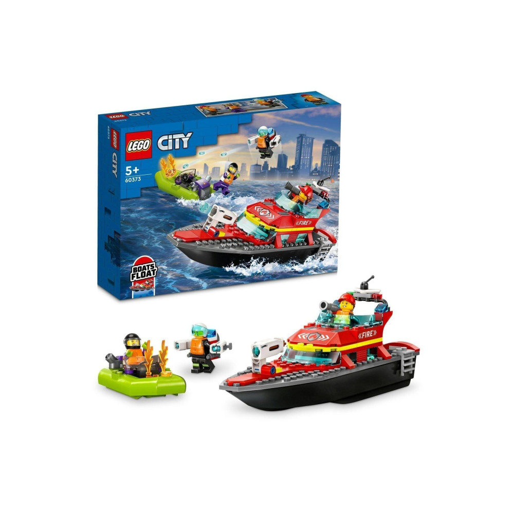 LEGO ® City İtfaiye Kurtarma Teknesi 60373 - 5 Yaş ve Üzeri Çocuklar için Yapım Seti (144 Parça) Legolar ( Yapım Oyuncakları ) Fiyatı