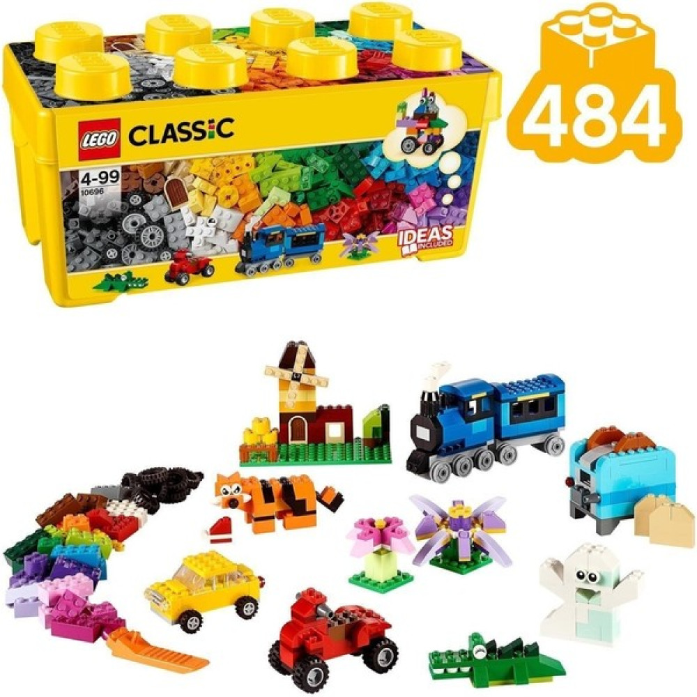 LEGO ® Classic Orta Boy Yaratıcı Parçalar Yapım Kutusu 10696 - Oyuncak Yapım Seti (484 Parça) Oto Boyaları Fiyatı