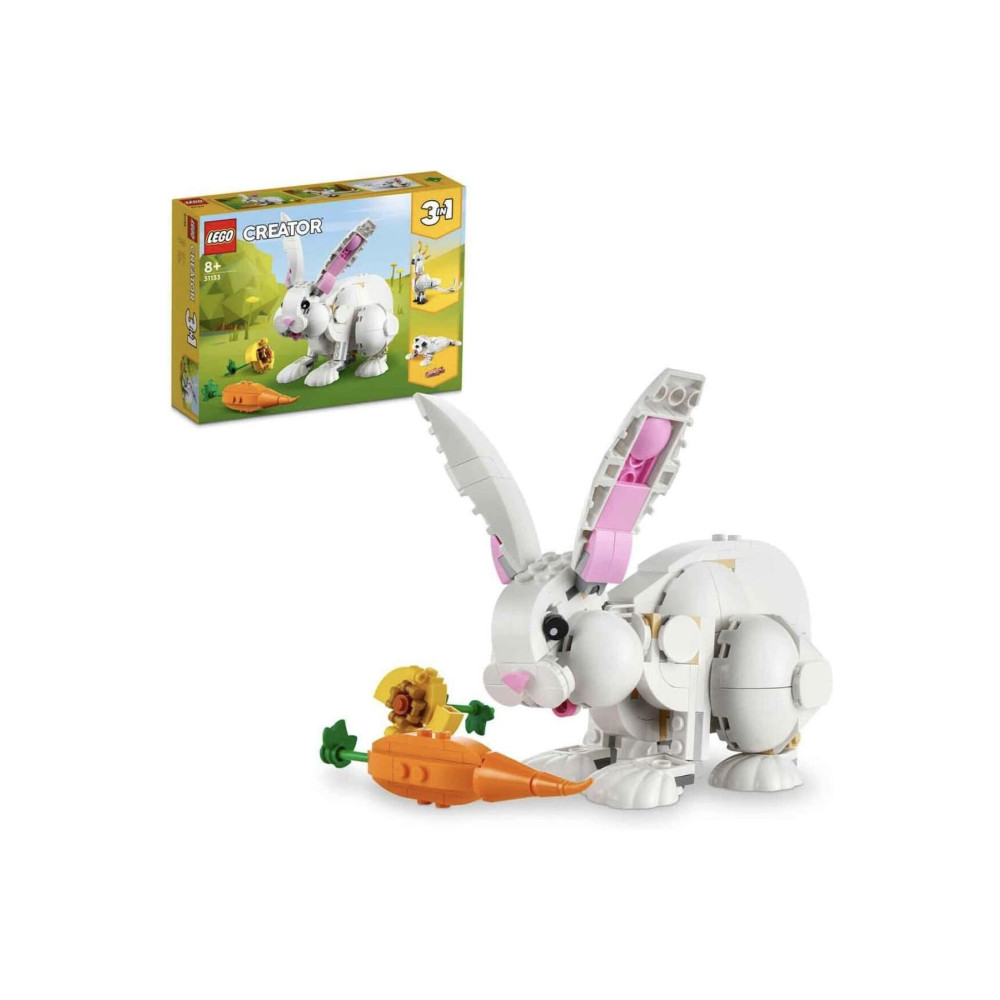 LEGO ® Creator 3’ü 1 Arada Beyaz Tavşan 31133-8 Yaş Ve Üzeri Çocuklar Için Kakadu Papağanı Ve Beyaz F Legolar ( Yapım Oyuncakları ) Fiyatı