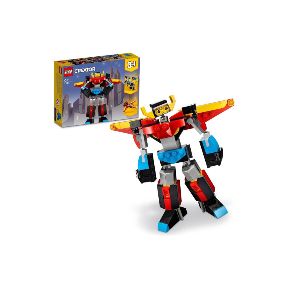 LEGO ® Creator 3’ü 1 Arada Süper Robot 31124 - 7 Yaş ve Üzeri için Oyuncak Yapım Seti (159 Parça) Legolar ( Yapım Oyuncakları ) Fiyatı