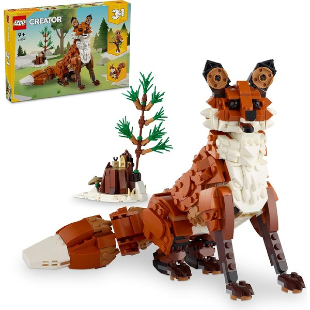 Lego® Creator Orman Hayvanları: Kızıl Tilki 31154-9 Yaş ve Üzeri Çocuklar Için Baykuş ve Sincap Mode Oto Boyaları Fiyatı