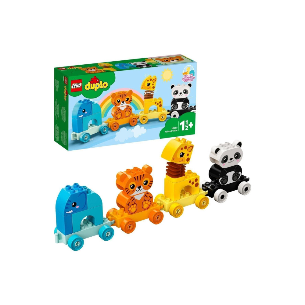 LEGO ® DUPLO® İlk Hayvan Trenim 10955 - Küçük Çocuklar İçin Çekmeli Hayvan Oyuncağı (15 Parça) Legolar ( Yapım Oyuncakları ) Fiyatı