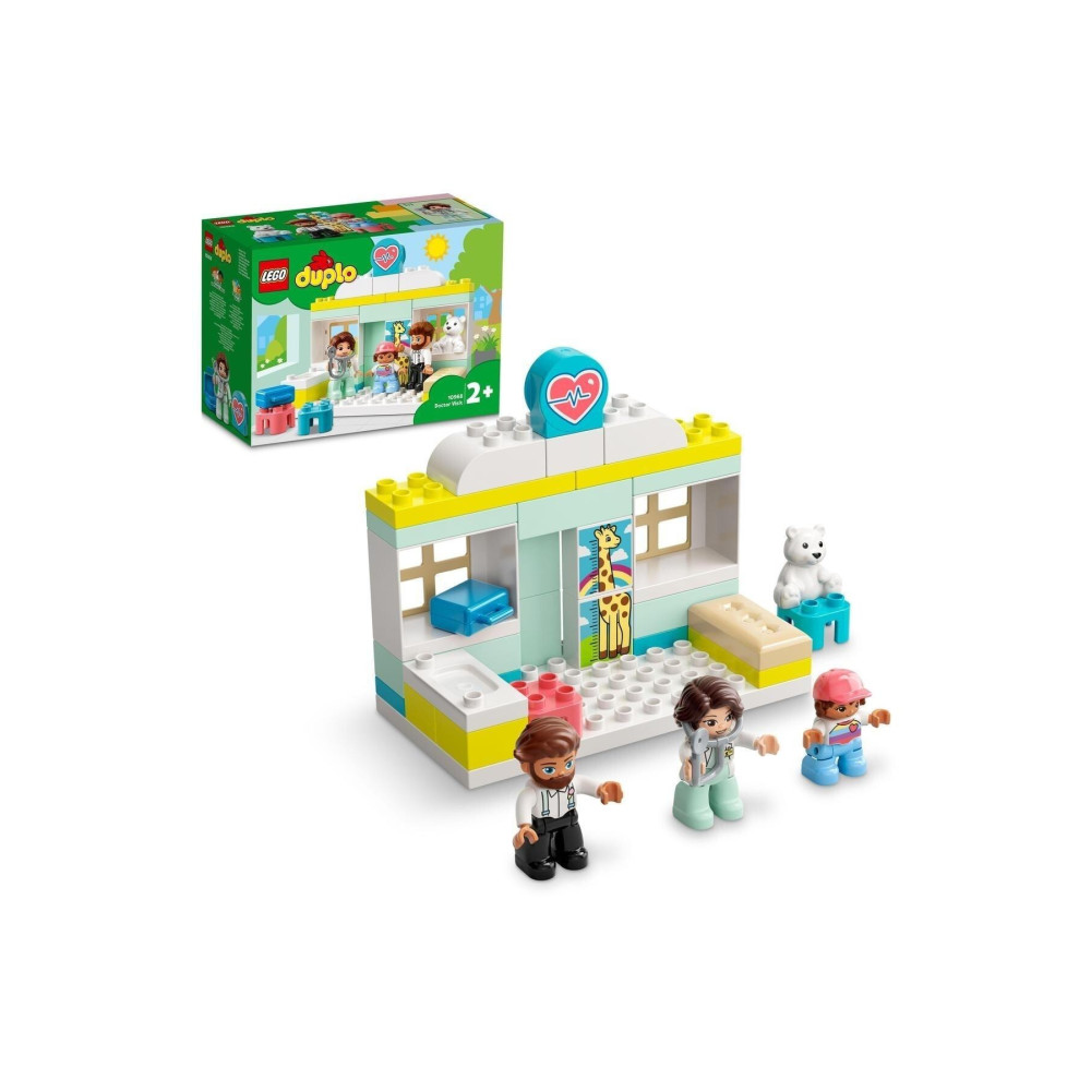 LEGO ® DUPLO® Kurtarma Doktor Muayenesi  - Okul Öncesi için Eğitici Oyuncak Yapım Seti(34 Parça) Legolar ( Yapım Oyuncakları ) Fiyatı