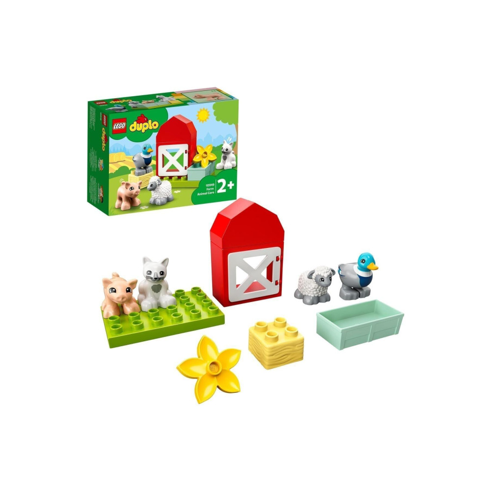 LEGO ® DUPLO® Town Çiftlik Hayvanı Bakımı 10949 - Çocuklar için Çiftlik Oyun Seti (11 Parça) Legolar ( Yapım Oyuncakları ) Fiyatı