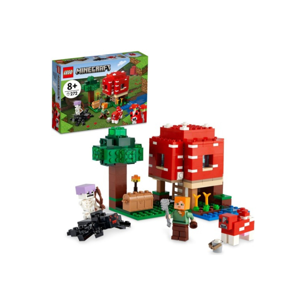 LEGO ® Minecraft® Mantar Evi 21179 Yapım Seti (272 Parça) Legolar ( Yapım Oyuncakları ) Fiyatı