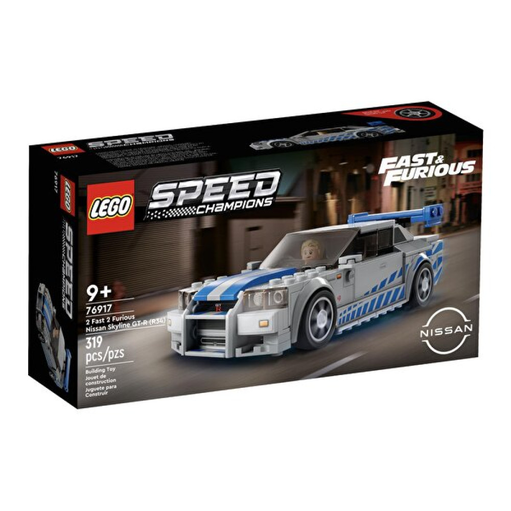 LEGO ® Speed Champions Daha Hızlı Daha Öfkeli Nissan Skyline GT-R (R34)  (319 Parça) Legolar ( Yapım Oyuncakları ) Fiyatı