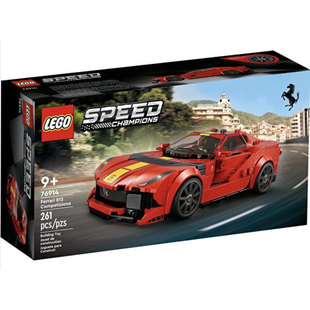 LEGO ® Speed Champions Ferrari 812 Competizione - 9 Yaş ve Üzeri için Yapım Seti (261 Parça) Legolar ( Yapım Oyuncakları ) Fiyatı
