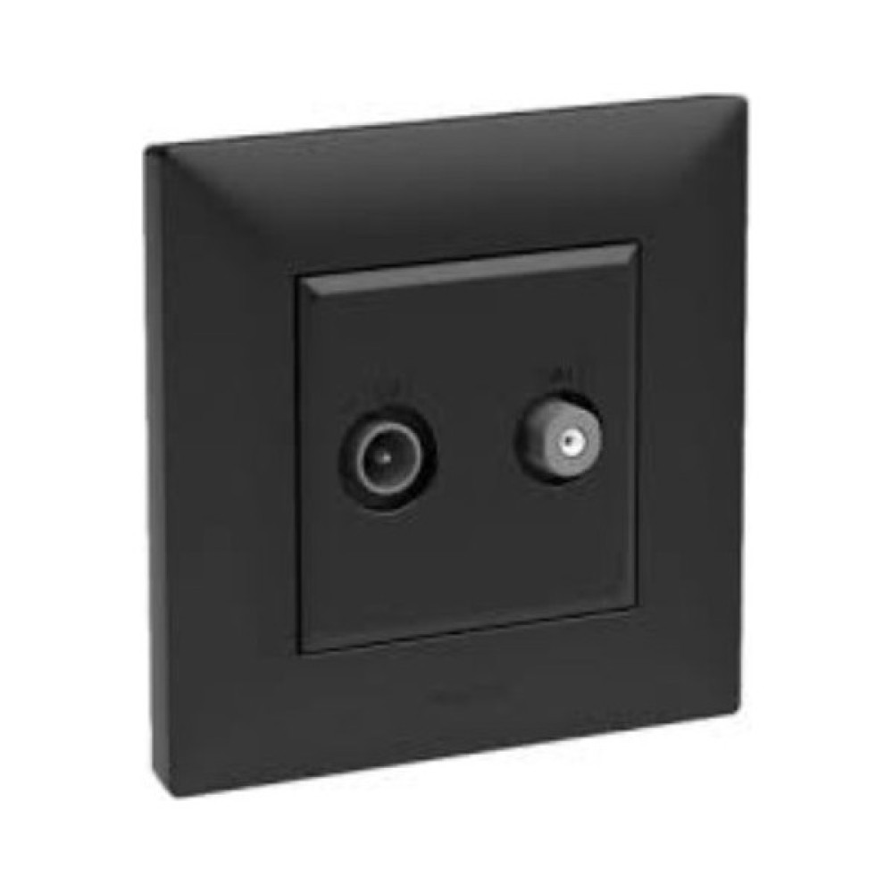 Legrand Raventi Tv/Sat Sonlu Siyah Çerçevesiz 3414971113565 Oto Boyaları Fiyatı