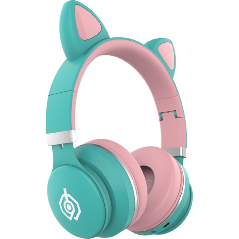 Leiog Led Kedi Kulakları Kablosuz Bluetooth Kulaklık 5.0 Katlanabilir Kulaklık (Yurt Dışından) - Mavi - Pembe Oto Boyaları Fiyatı