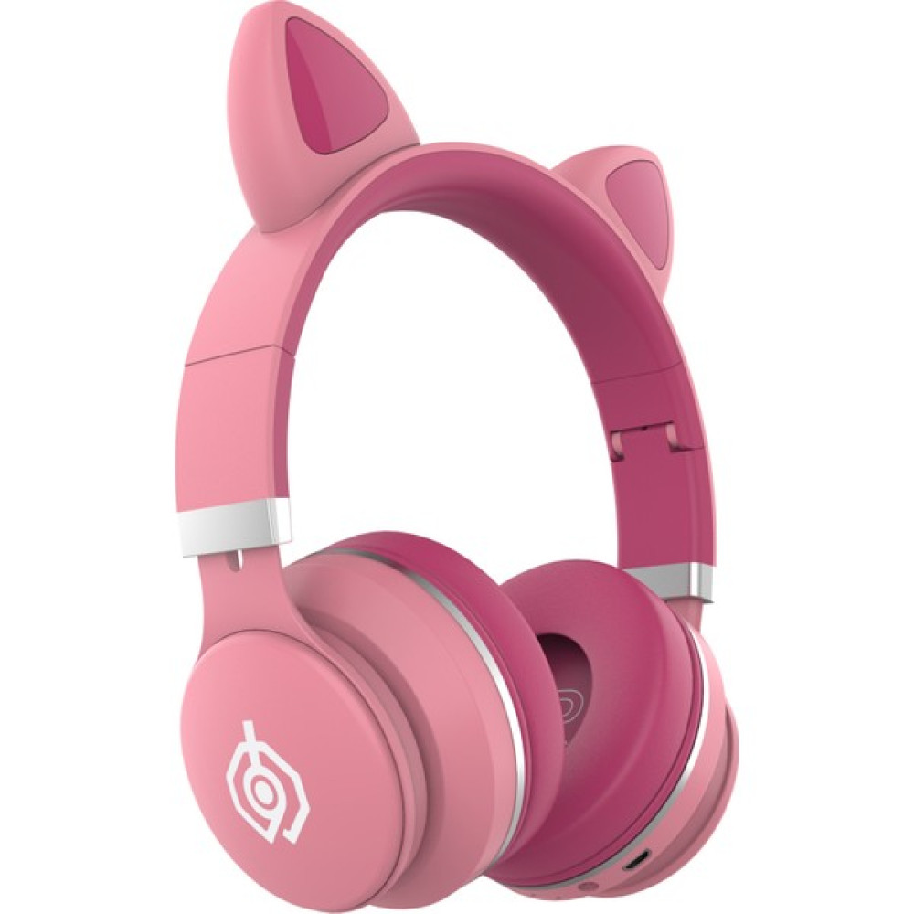 Leiog Led Kedi Kulakları Kablosuz Bluetooth Kulaklık 5.0 Katlanabilir Kulaklık (Yurt Dışından) - Pembe Oto Boyaları Fiyatı