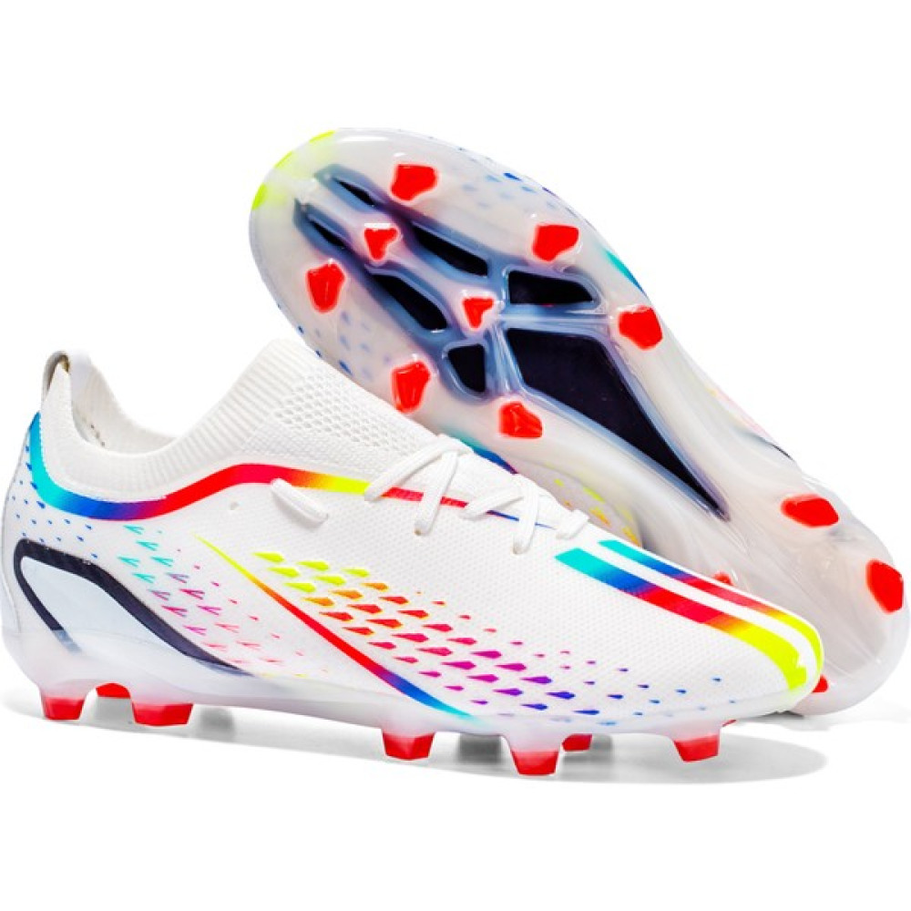 Leipae Unisex Çim Futbol Ayakkabısı Krampon - Beyaz (Yurt Dışından) Spor Ayakkabı Fiyatı